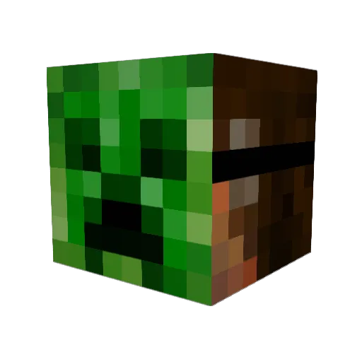 salmon0141 Minecraft avatar head, 3D render