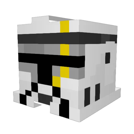 salom8019 Minecraft avatar head, 3D render