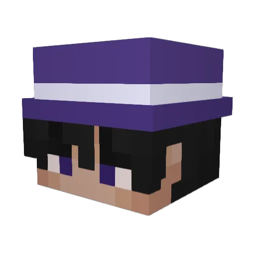 salt0123 Minecraft avatar head, 3D render