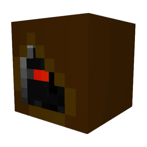 salt4848 Minecraft avatar head, 3D render