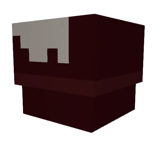 salted_butter09 Minecraft avatar head, 3D render