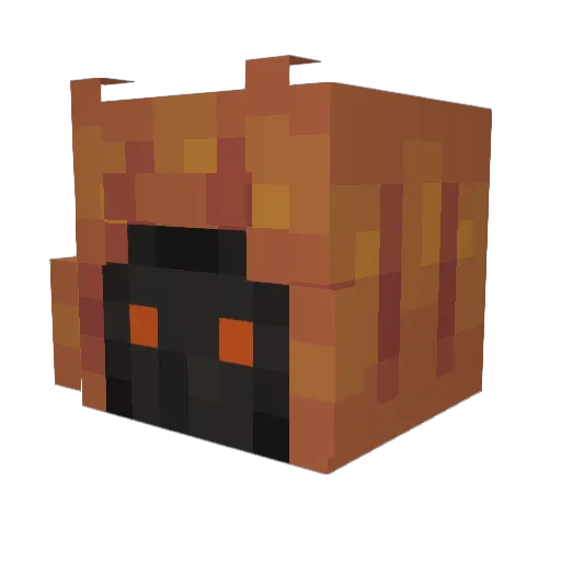 salted_snails_ Minecraft avatar head, 3D render