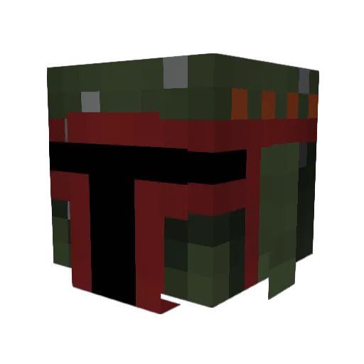 saltyapple37 Minecraft avatar head, 3D render