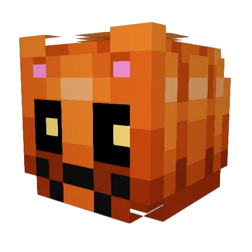 saltypasta4 Minecraft avatar head, 3D render