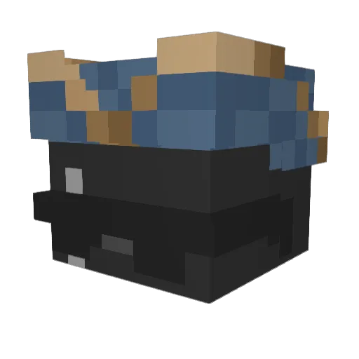 saltypotatos10 Minecraft avatar head, 3D render
