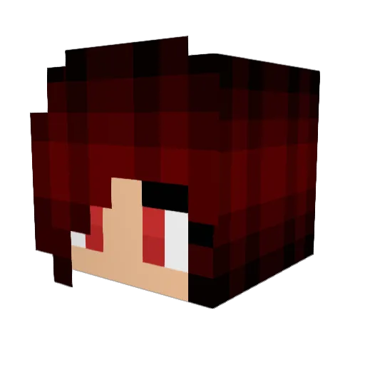 sam0605 Minecraft avatar head, 3D render