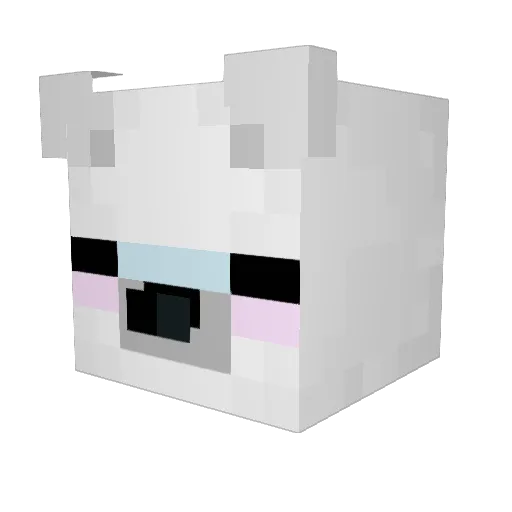 sam12dz Minecraft avatar head, 3D render