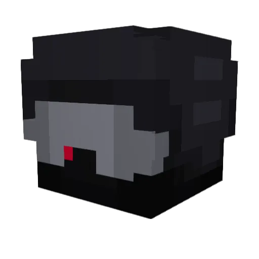 sam16784 Minecraft avatar head, 3D render