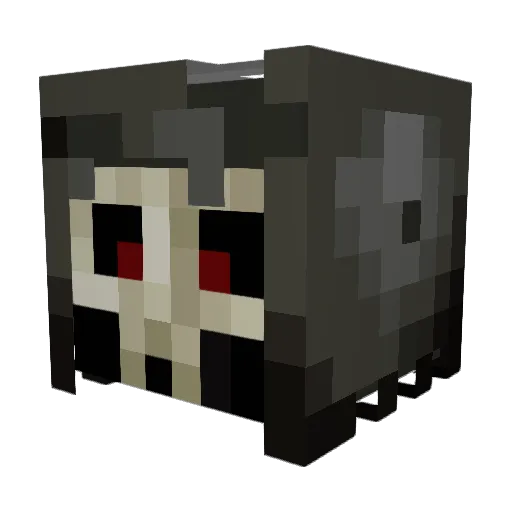 sam22lolo11 Minecraft avatar head, 3D render