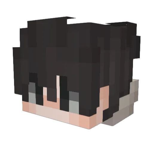sam26541 Minecraft avatar head, 3D render