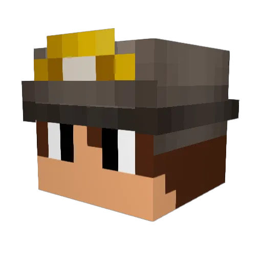 sam30062000 Minecraft avatar head, 3D render