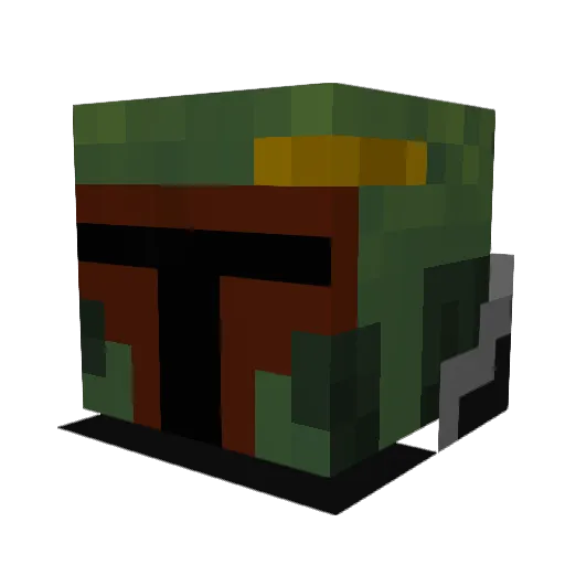sam38320 Minecraft avatar head, 3D render