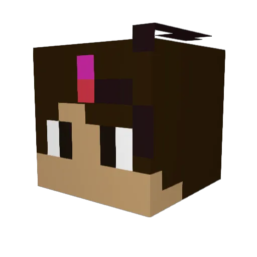 sam5150 Minecraft avatar head, 3D render