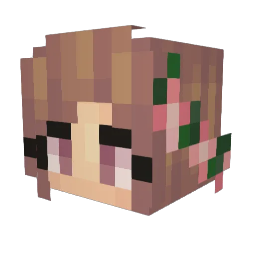 sam70757 Minecraft avatar head, 3D render
