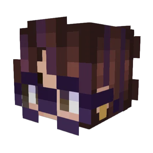 samAAHHH_ Minecraft avatar head, 3D render