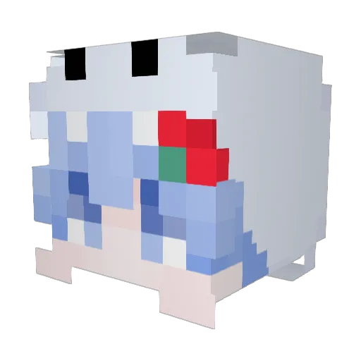 sam_me0427 Minecraft avatar head, 3D render