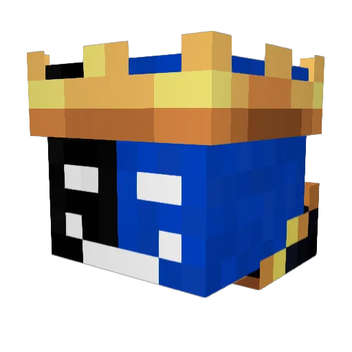 samael1502 Minecraft avatar head, 3D render