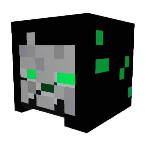 samael4155 Minecraft avatar head, 3D render