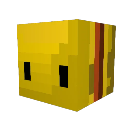saman1896 Minecraft avatar head, 3D render