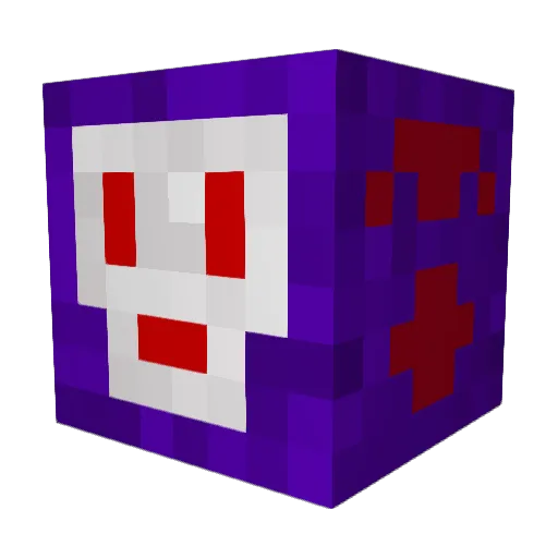 samancz Minecraft avatar head, 3D render