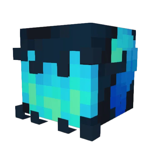 samargaming Minecraft avatar head, 3D render