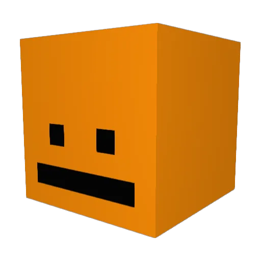 samarr_ Minecraft avatar head, 3D render