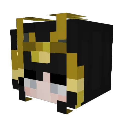 samataaa0001 Minecraft avatar head, 3D render