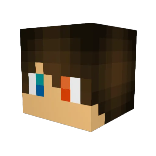 sambam157 Minecraft avatar head, 3D render
