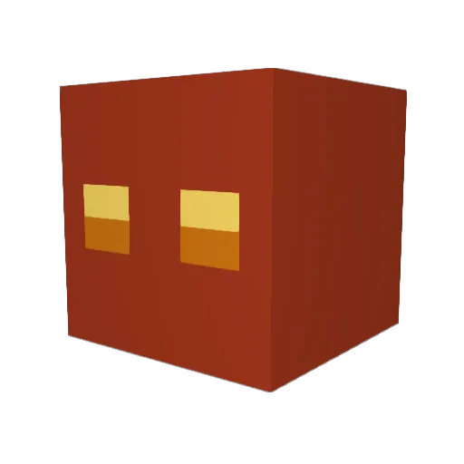 sambarclaw Minecraft avatar head, 3D render