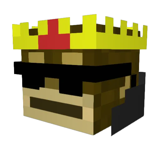 sambo704 Minecraft avatar head, 3D render