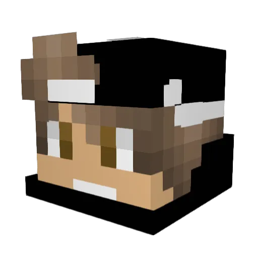 sambuckley11 Minecraft avatar head, 3D render