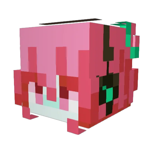 samdaman777 Minecraft avatar head, 3D render