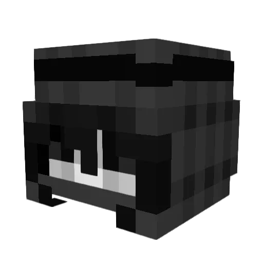 samdrake300 Minecraft avatar head, 3D render