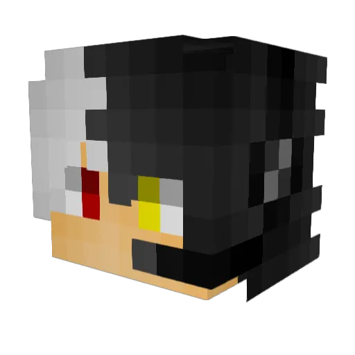 samegren Minecraft avatar head, 3D render