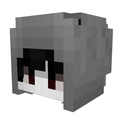 samekids Minecraft avatar head, 3D render