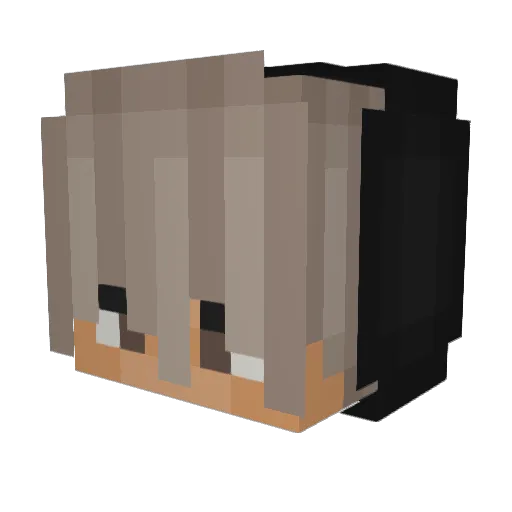 samer111 Minecraft avatar head, 3D render
