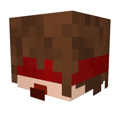 samer999977 Minecraft avatar head, 3D render