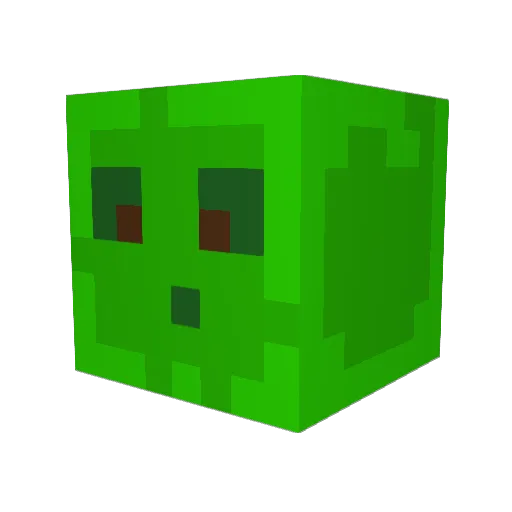samerson Minecraft avatar head, 3D render