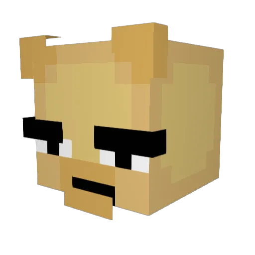 sametonur1905 Minecraft avatar head, 3D render