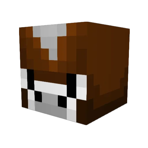 samgoi Minecraft avatar head, 3D render