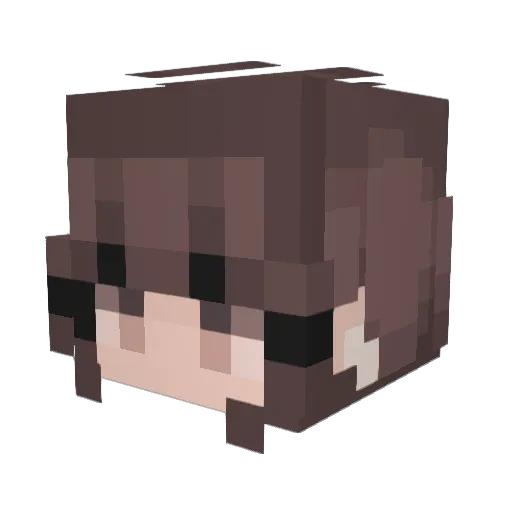 samhilde06 Minecraft avatar head, 3D render