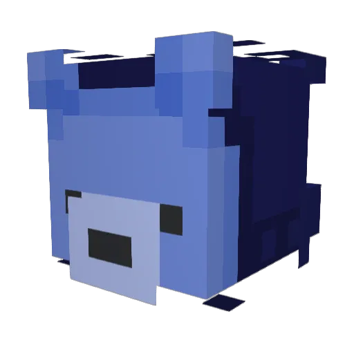 samie011 Minecraft avatar head, 3D render