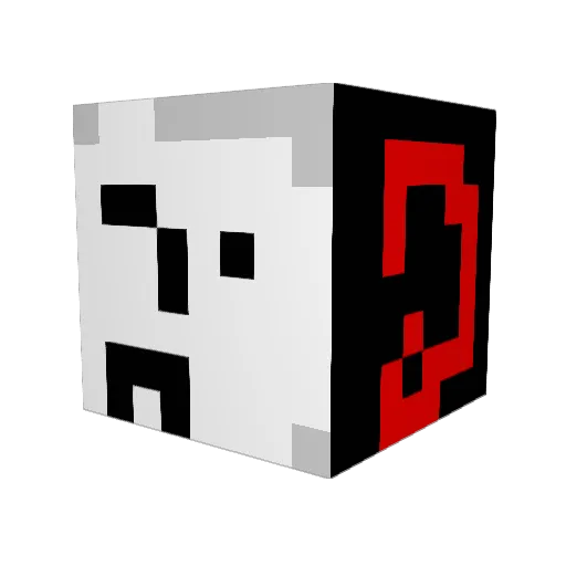samifoxie Minecraft avatar head, 3D render