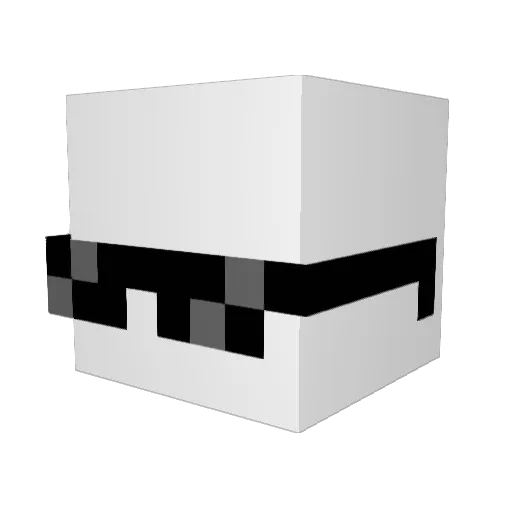 samiglz_ Minecraft avatar head, 3D render