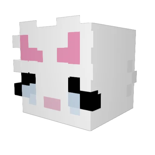 samii82541 Minecraft avatar head, 3D render