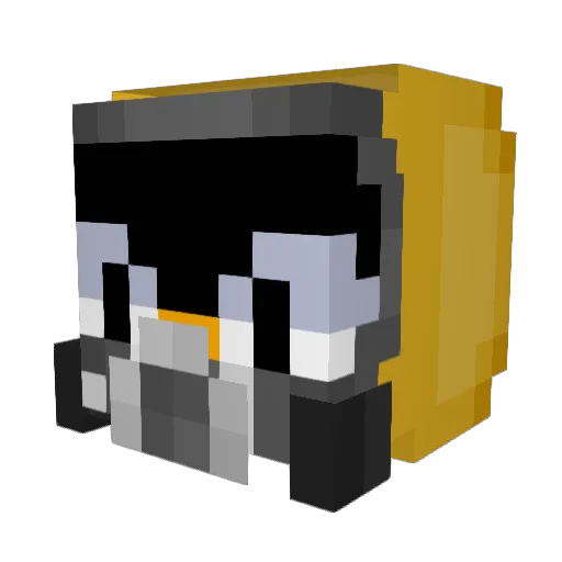 samik0123 Minecraft avatar head, 3D render