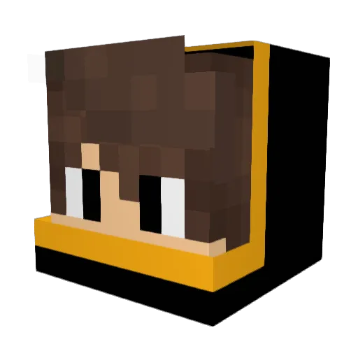 samion125 Minecraft avatar head, 3D render