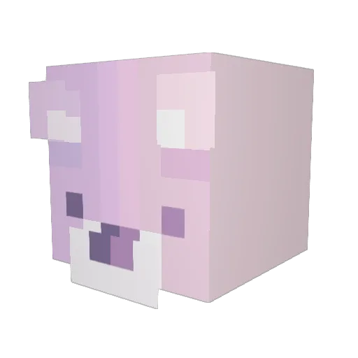 samirraaa Minecraft avatar head, 3D render