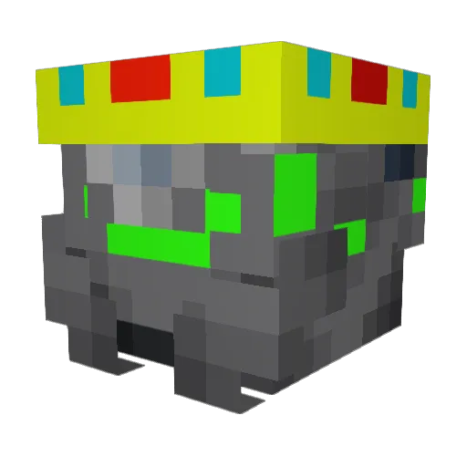 samk97 Minecraft avatar head, 3D render