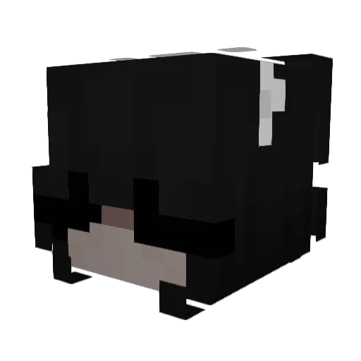 samko_micica Minecraft avatar head, 3D render